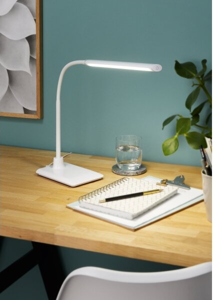 Eglo 96435 - Lampada LED da tavolo LAROA LED/3,5W/230V bianco