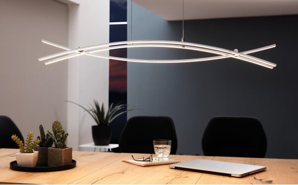 Eglo 96331 - Lampadario LED a sospensione con filo NEVADO 3xLED/9W/230V