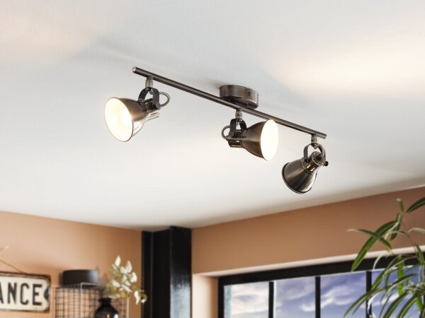 Eglo 96554 - Faretto LED SERAS 3xGU10/3,3W/230V