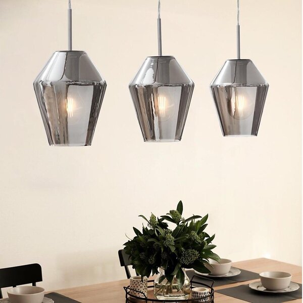 Eglo 96774 - Lampadario a cavo MURMILLO 3xE27/28W/230V