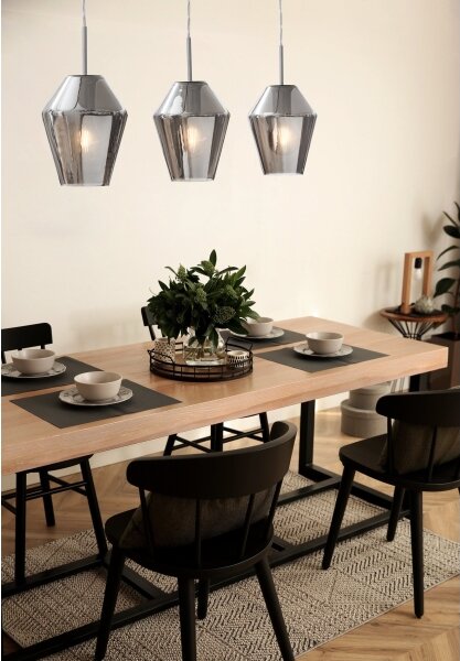Eglo 96774 - Lampadario a cavo MURMILLO 3xE27/28W/230V