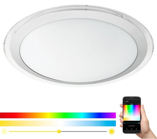 Eglo 96818 - Applique/Plafoniera LED dimmerabile COMPETA-C LED/17W/230V