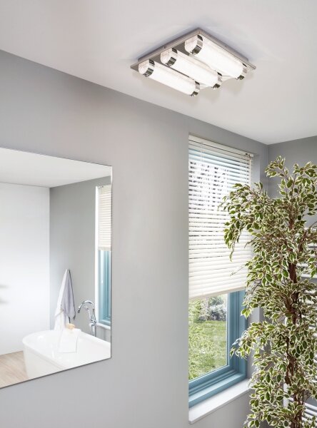 Eglo 97056 - Plafoniera LED da bagno TOLORICO 3xLED/7W/230V IP44