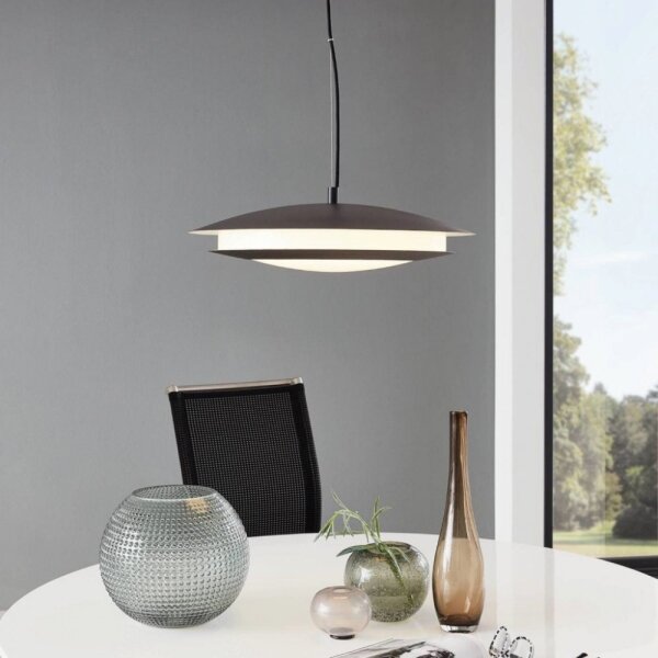 Eglo 96979 - Lampada a sospensione LED RGB MONEVA-C LED/27W/230V