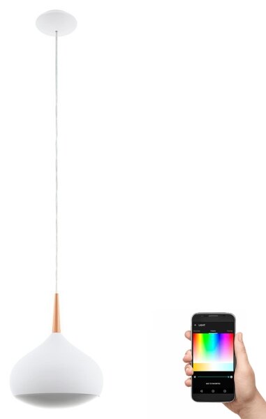 Eglo 97087 - Lampada a sospensione LED RGBW dimmerabile COMBA-C LED/18W/230V