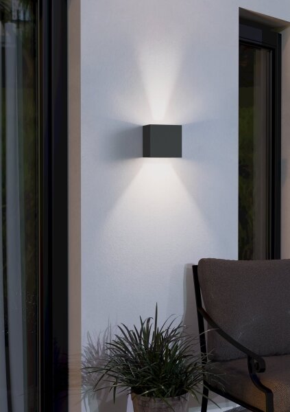 Eglo 97242 - Applique a LED da esterno CALPINO 2xLED/3,3W/230V IP54