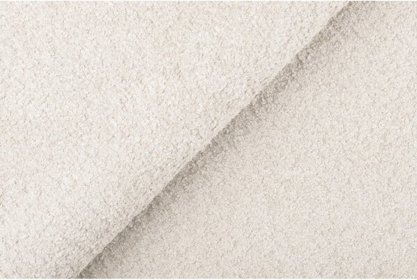 Letto matrimoniale imbottito crema con griglia 200x200 cm Tina - Ropez