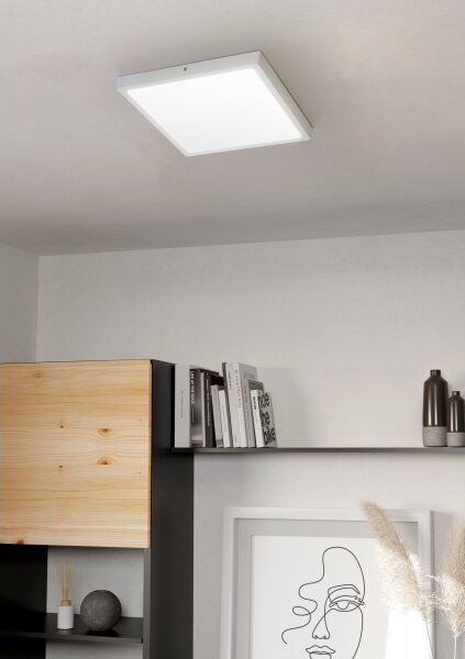 Eglo 97268 - Plafoniera LED FUEVA 1 LED/25W/230V bianca quadrata 4000K