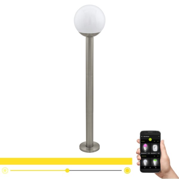 Eglo 97249 - Lampada da esterno dimmerabile a LED NISIA-C 1xE27/9W/230V 980 mm IP44