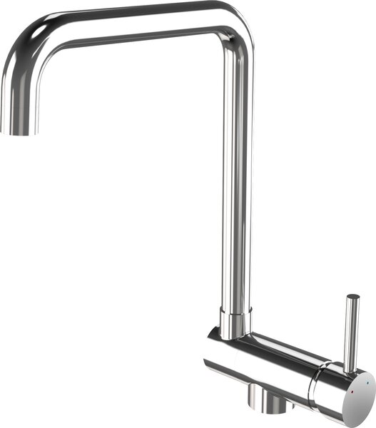 Granitan - Miscelatore cucina - Rubinetto cucina altezza 34 cm - Cromato - girevole 360° - UNIVERSAL
