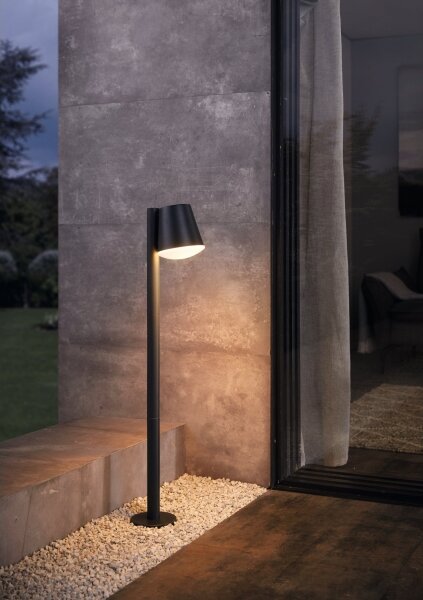 Eglo 33561 - Lampada da esterno LED dimmerabile CALDIERO-C 1xE27/9W/230V IP44 antracite