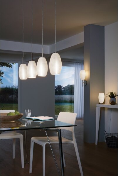 Eglo 97589 - Lampada da tavolo BATISTA 3 1xE27/40W/230V