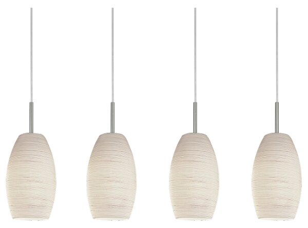 Eglo 97587 - Lampadario a sospensione con filo BATISTA 3 4xE27/40W/230V
