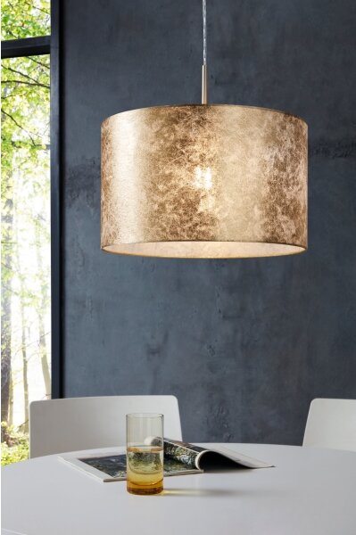 Eglo 97643 - Lampadario a sospensione con filo VISERBELLA 1xE27/60W/230V
