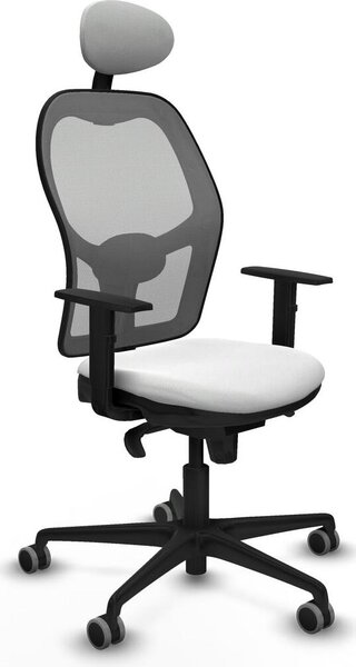 Sedia da ufficio con poggiatesta Jorquera Piqueras y Crespo 1D036G1 Bianco