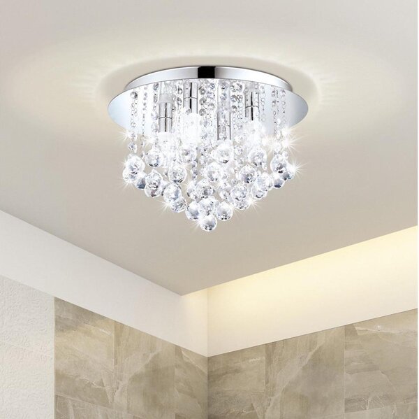 Eglo 97699 - LED lampada bagno ALMONTE 8xG9/3W/230V IP44