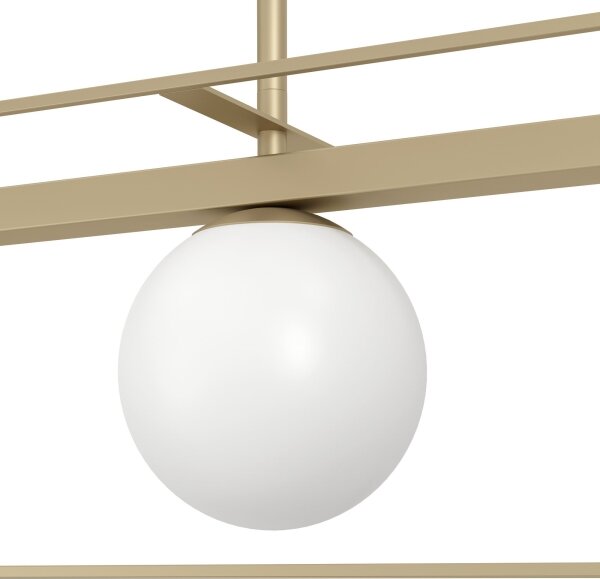 Eglo 97793 - Lampadario a sospensione con filo VALLASPRA 4xE14/40W/230V