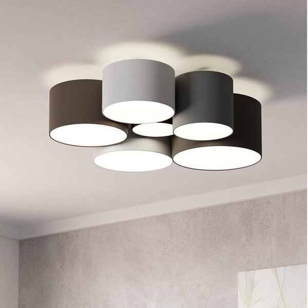 Eglo 97838 - Plafoniera PASTORE 6xE27/40W/230V