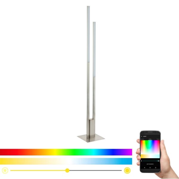 Eglo 33323 - Lampada da terra dimmerabile LED RGBW FRAIOLI-C LED/34W/230V