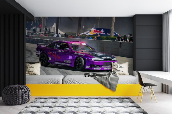 Carta da parati Nissan Silvia S14, Carta da parati Tecnica e trasporto, u95539 : Uwalls.it