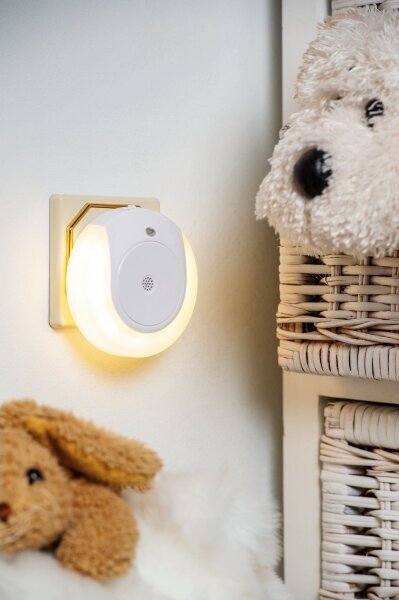 Eglo 97934 - Luce notturna a LED con sensore TINEO 2xLED/0,4W/230V
