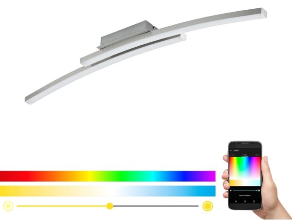 Eglo 97909 - Plafoniera LED RGB dimmerabile FRAIOLI-C LED/34W/230V