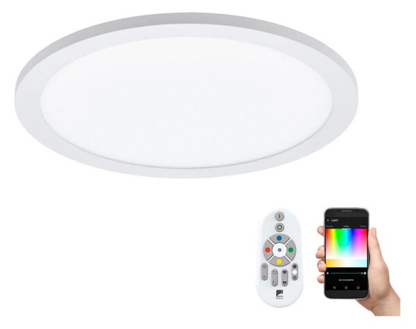 Eglo 97958 - Plafoniera LED RGBW SARSINA-C LED/16W/230V + telecomando