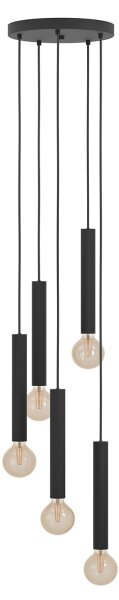 Eglo 98058 - Lampadario a sospensione con filo CORTENOVA 5xE27/60W/230V