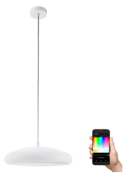 Eglo 98046 - LED RGB Lampada a sospensione dimmerabile su cavo RIODEVA-C LED/27W/230V
