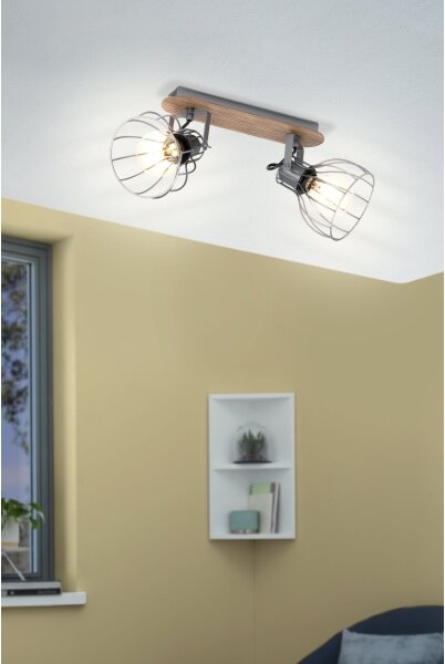 Eglo 98135 - Luce Spot SAMBATELLO 2xE27/40W/230V
