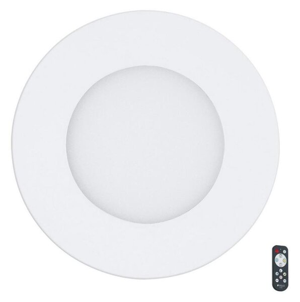 Eglo 98212 - Faretto LED dimmerabile da incasso per controsoffitto FUEVA-A LED/5W/230V + telecomando