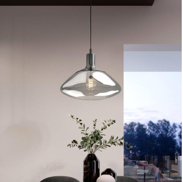 Eglo 98291 - Lampadario a sospensione con filo TORRTONTES 1xE27/60W/230V