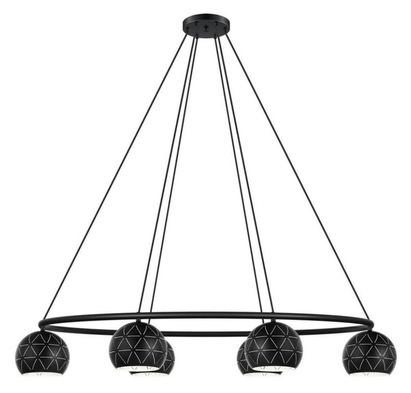 Eglo 98456 - Lampadario a sospensione con filo CANTALLOPS 6xE14/40W/230V