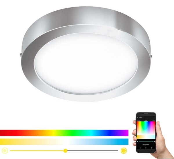 Eglo 98559 - Plafoniera LED RGB dimmerabile FUEVA-C LED/21W/230V