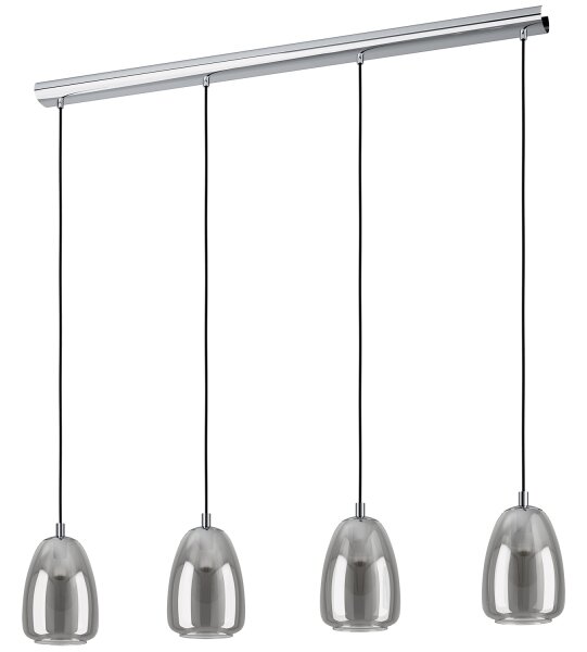 Eglo 98616 - Lampadario a sospensione con filo ALOBRASE 4xE27/40W/230V