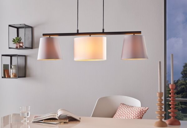 Eglo 98587 - Lampadario a sospensione con filo ALMEIDA 3xE14/25W/230V