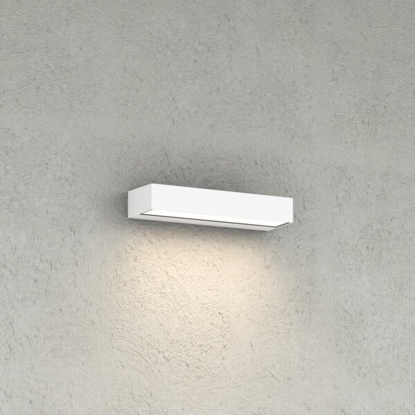 Applique led top light porto 22m ip65 cct monoemissione alluminio vetro - Top Light