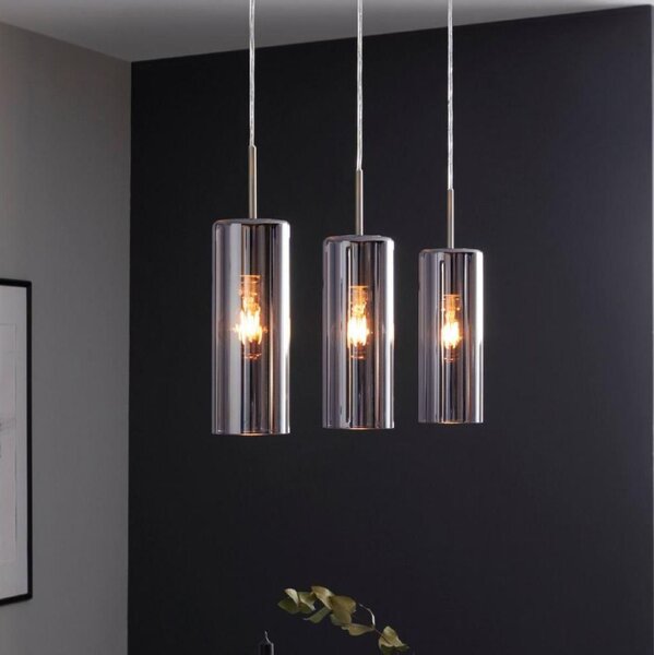 Eglo 98695 - Lampadario a sospensione con filo SELVINO 3xE27/15W/230V