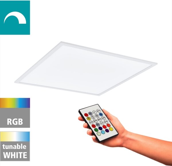 Eglo 98766-LED RGBW Lampada dimmerabile SALOBRENA-B LED/32,5W/230V 60x60 cm +RC