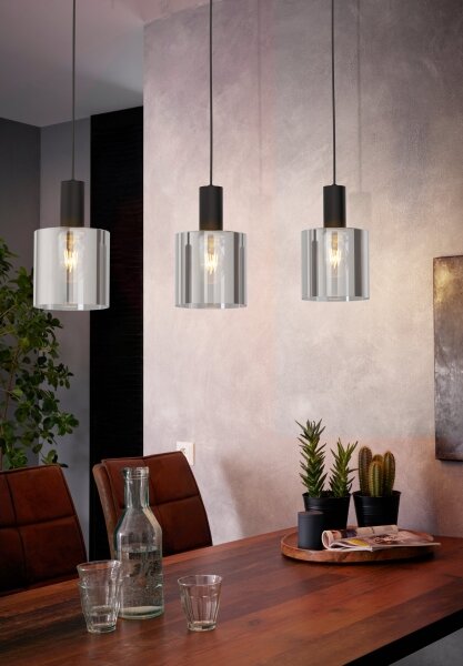 Eglo 98753 - Lampadario a sospensione con filo GOROSIBA 3xE27/40W/230V