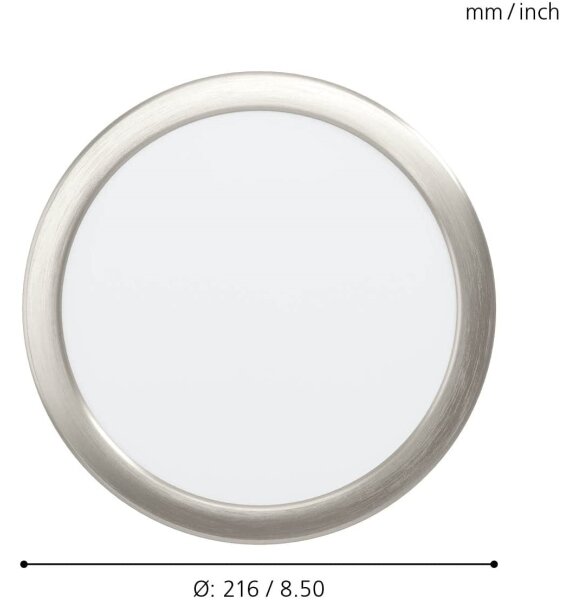 Eglo 98844 - Lampada da bagno dimmerabile a LED FUEVA-Z LED/16,5W/230V IP44