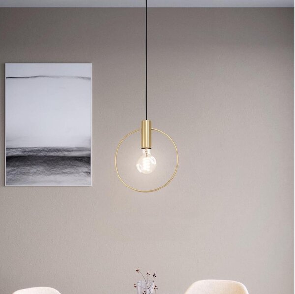 Eglo 98834 - Lampadario a sospensione con filo MANIZALES 1xE27/40W/230V