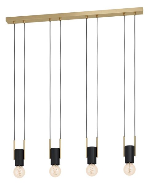 Eglo 98858 - Lampadario su corda BITACHITO 4xE27/40W/230V