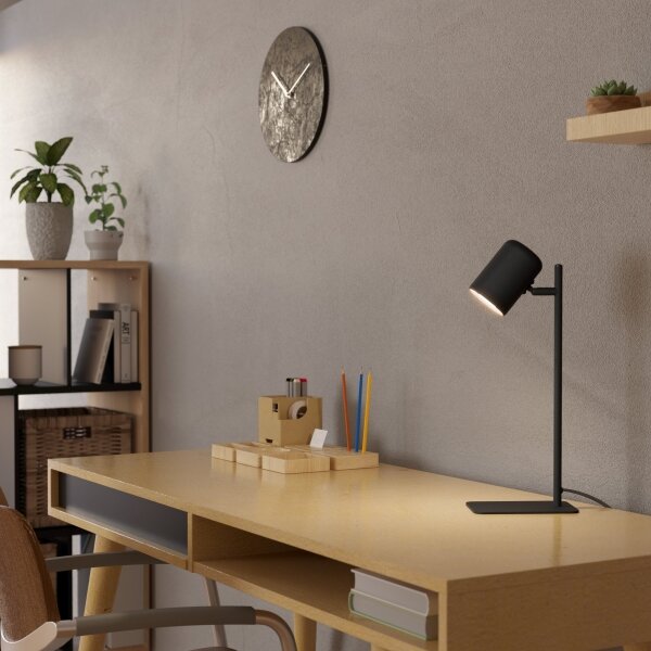 Eglo 98855 - Lampada da tavolo LED CEPPINO 1xGU10/4,5W/230V nera