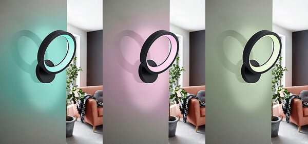 Eglo 99028 - Applique LED RGB dimmerabile MARGHERA-C LED/16W/230V