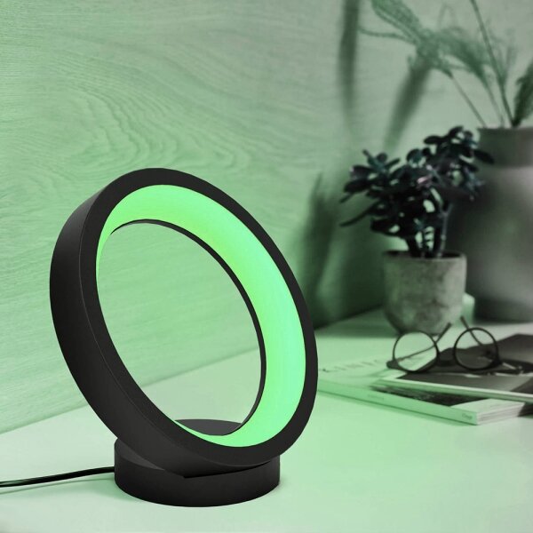 Eglo 99029 - Lampada da tavolo dimmerabile LED RGB MARGHERA-C LED/16W/230V
