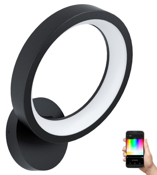 Eglo 99028 - Applique LED RGB dimmerabile MARGHERA-C LED/16W/230V