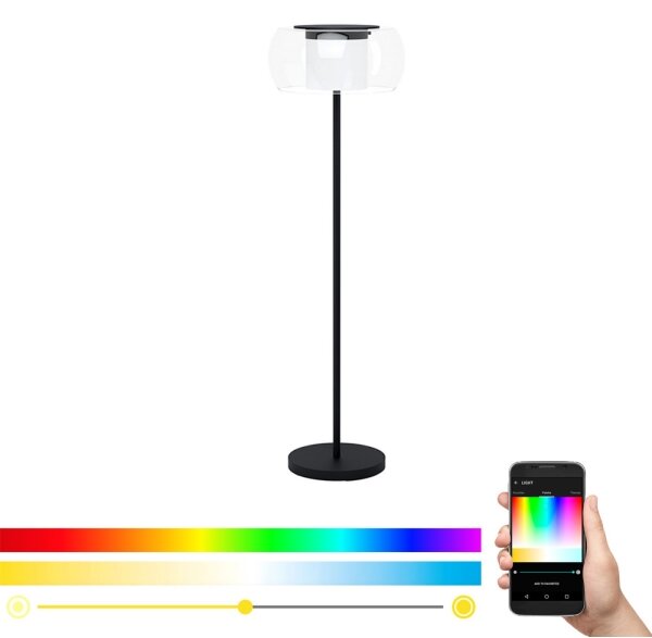 Eglo 99037 - Lampada da terra LED RGB dimmerabile BRIAGLIA-C LED/24,8W/230V
