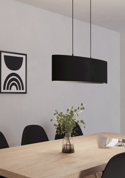 Eglo 99044 - Lampadario a sospensione con filo MASERLO 2xE27/40W/230V