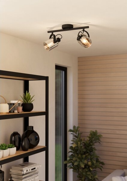 Eglo 99053 - Luce Spot BERREGAS 2xE27/40W/230V